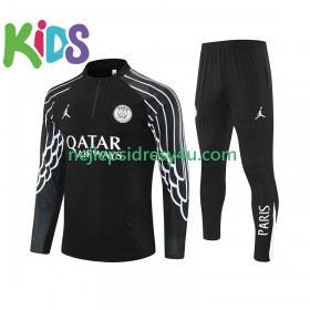 Tréninkový Mikina Soupravy Paris Saint-Germain Dětské Černá 2025/26